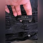 ZARA  Black Wash Distressed High Rise Skinny Denim Jeans 30 Made In Pakistán Photo 13