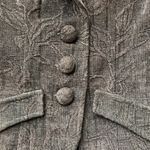 Hot Kiss  Textured Brown Blazer Photo 3