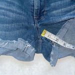 Celebrity Pink  Denim Distressed Hem Jean Shorts women’s size 7/28‎ blue zip fly Photo 5