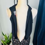 Vince Camuto Sequin Detail Halter Neck Cocktail Dress, Black, Size 4, NWT Photo 8