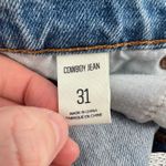 Urban Outfitters BDG Women 31 High Waisted Distressed Cowboy Jean Light Wash Photo 7