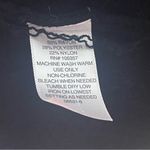 Liz Claiborne  Small Sweater Cardigan Duster Long Colorblock Grey Black Photo 5