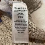 Tahari - Linen Blend Open Cardigan Cable Knit Beige Neutral Minimalist- Size M Photo 6