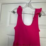 Gap  Vibrant Pink Maxi Dress‎ Women’s Medium Casual Preppy bold going out summer Photo 1