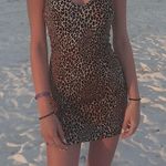 H&M Cheetah Print Dress Photo 2