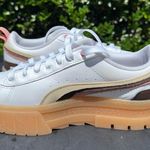 Puma Mayze Triplex Casual Shoes Women’s Size 9 White/Pink/Tan Photo 3