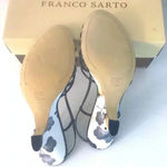 Franco Sarto NIB! - Floral heel pattern- Open Toe Dressey Shoes Size 9 M Photo 5