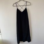 Madewell  Silk Cami Slip Dress Black 2 Photo 5