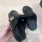 Coach NWT Leather Clogs Size 5 Photo 2