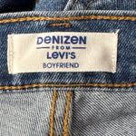 Denizen from Levi's Denizen Levi's SZ 8 Vintage Boyfriend Jeans Distressed Mid-Rise Cuffed Stretch Photo 9