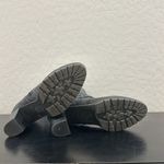 SOUL Naturalizer rugged sole fall heeled leather boot chunky‎ 3” 11 gray Photo 5