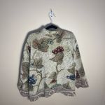 Sugar Street Weavers Jacket Large Multicolor Woven Tapestry Cardigan Green Photo 7