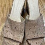 Chocolat Blu Golden Platform Sandals Women's 7.5 Brown Leather Block Heel S64 Photo 0