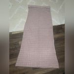 ZARA  knit sweater midi skirt blush M winter spring elastic waist boho winter Photo 2