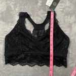 Kindred Bravely Bra Womens Medium Black Nursing Bralette Lace Racerback New Photo 9