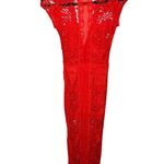 For Love & Lemons  Mariposa Mini Dress Lace V Neck‎ Bodycon Size XS Resortwear Photo 1