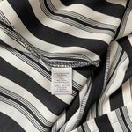 The Loft Black & White Striped Bell Sleeve Blouse Photo 9