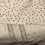 Lush Clothing Lush Ivory Black Polka Dot Crossover Wrap Dress Size Small Photo 12