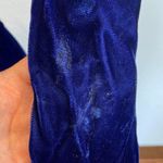 Gunne Sax Vintage 70s Renaissance Victorian Long Sleeve Velvet Lace Dress Photo 6