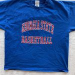 Georgia State Basketball Tee Blue Size XXL Photo 0