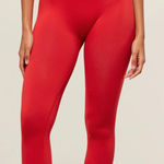 Gymshark  Vital Soft Leggings Red  Seamless Butt Scrunch Sculpting  Women's Small Photo 0