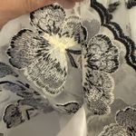 Talbots RSVP by  NWT Skirt Sz 8 Organza Butterfly Embroidered Flare Scalloped Photo 7