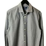 Urban Outfitters NEW Dockers Long Sleeve Button Down Fitted Dress Shirt Adult Gray Medium M Photo 0