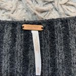 Free People Katie Mix Stitch Square Neck Sweater Sz XL Photo 1