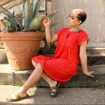 Umgee Neck Dress with Polka Dot Fabric and Crochet Lace Details size Small Photo 8