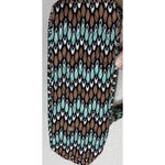 Vera Bradley Sierra Stream Hipster Crossbody Turquoise Brown Purse Handbag READ Photo 2