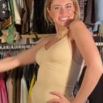 SHAPERX Bodysuit Beige Seamless Snatched Waist Control L/XL NWT nude viral Size L Photo 3