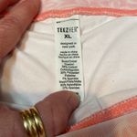 ❤️1 Teezher Peach Paisley Floral Tennis Prep Sporty Skort Size XL Orange Photo 4