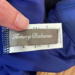 Tommy Bahama  ring front cut out one piece swimsuit blue‎ size 8 Photo 3