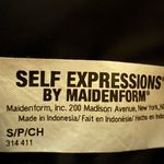 Maidenform Black Self Expresss Hi Waisted Half Slip Skirt Photo 6