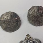 Lot Of 5 Vintage Earrings Clip On Screw On Two Signed Avon 2 Marked Japan Photo 1