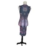 Revolve  Thatcher Collection Stained Glass Print Bodycon Minimalist Dress NWOT Photo 1