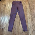 Aerie  high rise skinny mauve sheen leggings small Photo 1