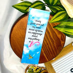 Angel Watch Over Your Shoulder Hat Lapel Pin Bookmark NOS Gold Photo 1