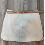 Topshop  Mini Skirt Textured White‎ Party Cocktail Career Size US 10 Photo 2