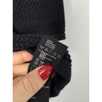 COS  Black Textured Cotton Knit Half Sleeve Minimalist Top Women Size S Photo 5