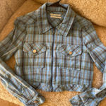 Urban Outfitters Plaid Crop Jacket Photo 0