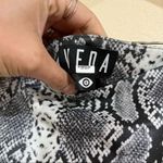 VEDA black gray Snakeskin Lambskin Leather A Photo 7