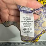 LuLaRoe NWT Irma Printed Hi-Low Tunic Yellow & Purple Size Medium Photo 5