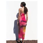 ZARA x David Pher Artist Collab Limited Edition Printed Slip Dress size Large Photo 2