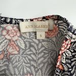 Ann Mashburn  floral puff sleeve poplin blouse top sz S Photo 5