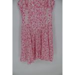 Sky to Moon Pink Floral Lace Trim Cami Dress Size L Size L Photo 4