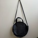 Half United Large Haitian Made Circle Bag black genuine leather crossbody Photo 2
