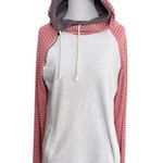 Ampersand Ave Double Hoodie Sweatshirt Size Medium Pink Photo 0