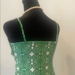 Green Patterned Dress with Swirls Size XS Photo 2