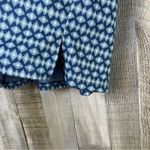 Hippie Rose  Large Diamond Print Blue/Gray/White Skirt Elastic Stretch Wa… Photo 3